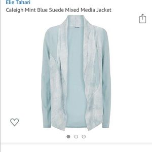 Blue Suede Tahari cardigan xs